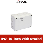 Caja de conexiones al aire libre del CE de IP65 50A 100A M32 con el terminal a prueba de polvo
